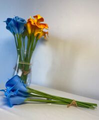 Mavi Gala Çiçeği (8 adet)