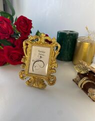 'Avangart Gold Ahşap Çerçeve