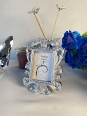 'Avangart Gri Parlak Çerçeve