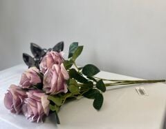 'Özel Tasarım Gül Buketi Mor(7 adet)