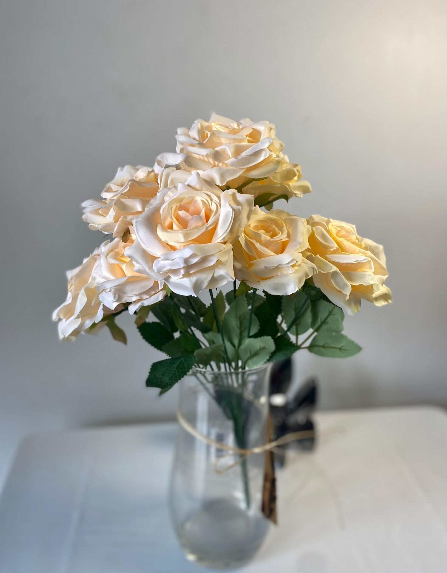 'Özel Tasarım Gül Buketi Turuncu (9 adet)