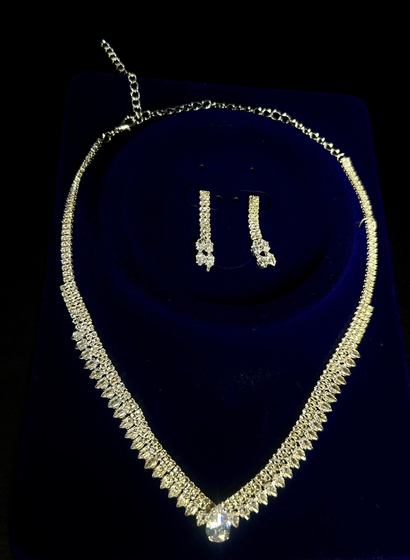 'Özel Tasarım Kolye Seti (Damla)