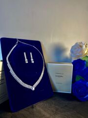 'Özel Tasarım Kolye Seti (Yaprak)