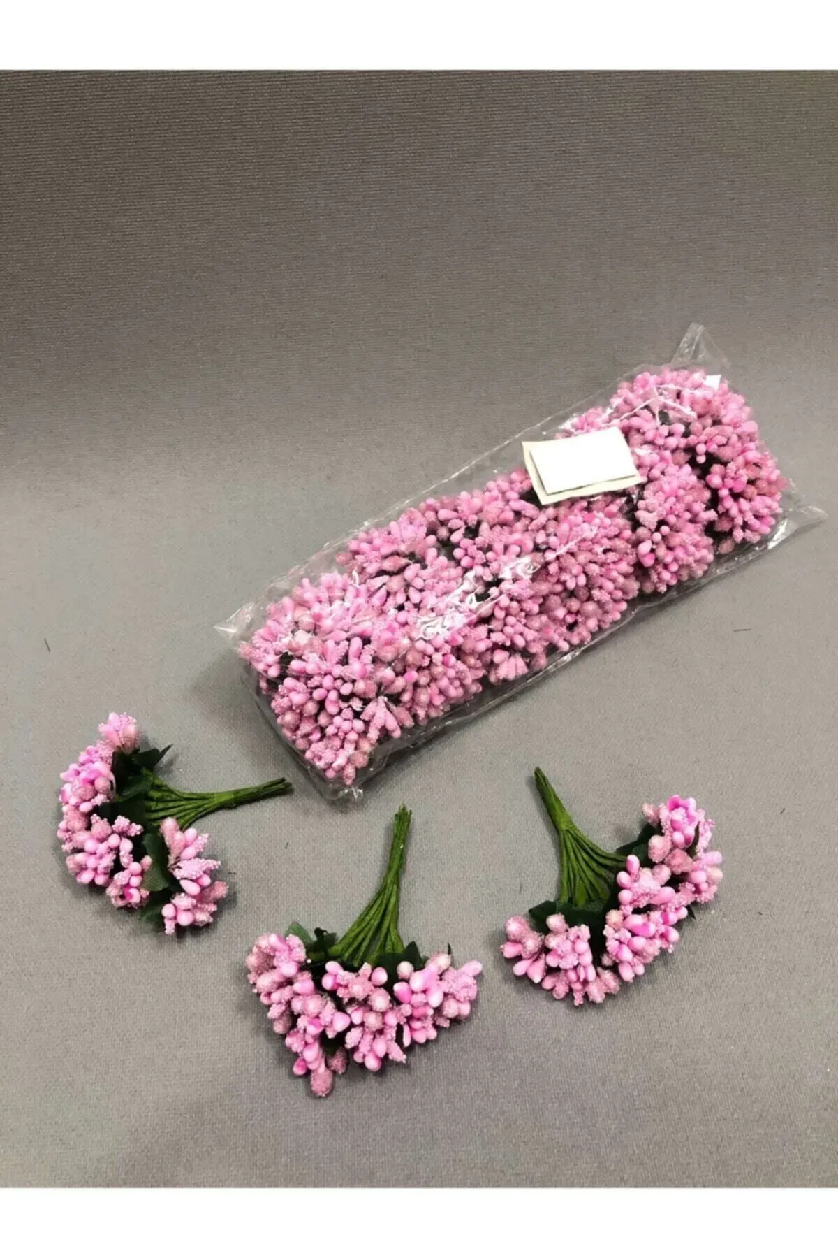 'Pembe Pıtırcık Cipso Nikah Şekeri Süsleme Tohumu