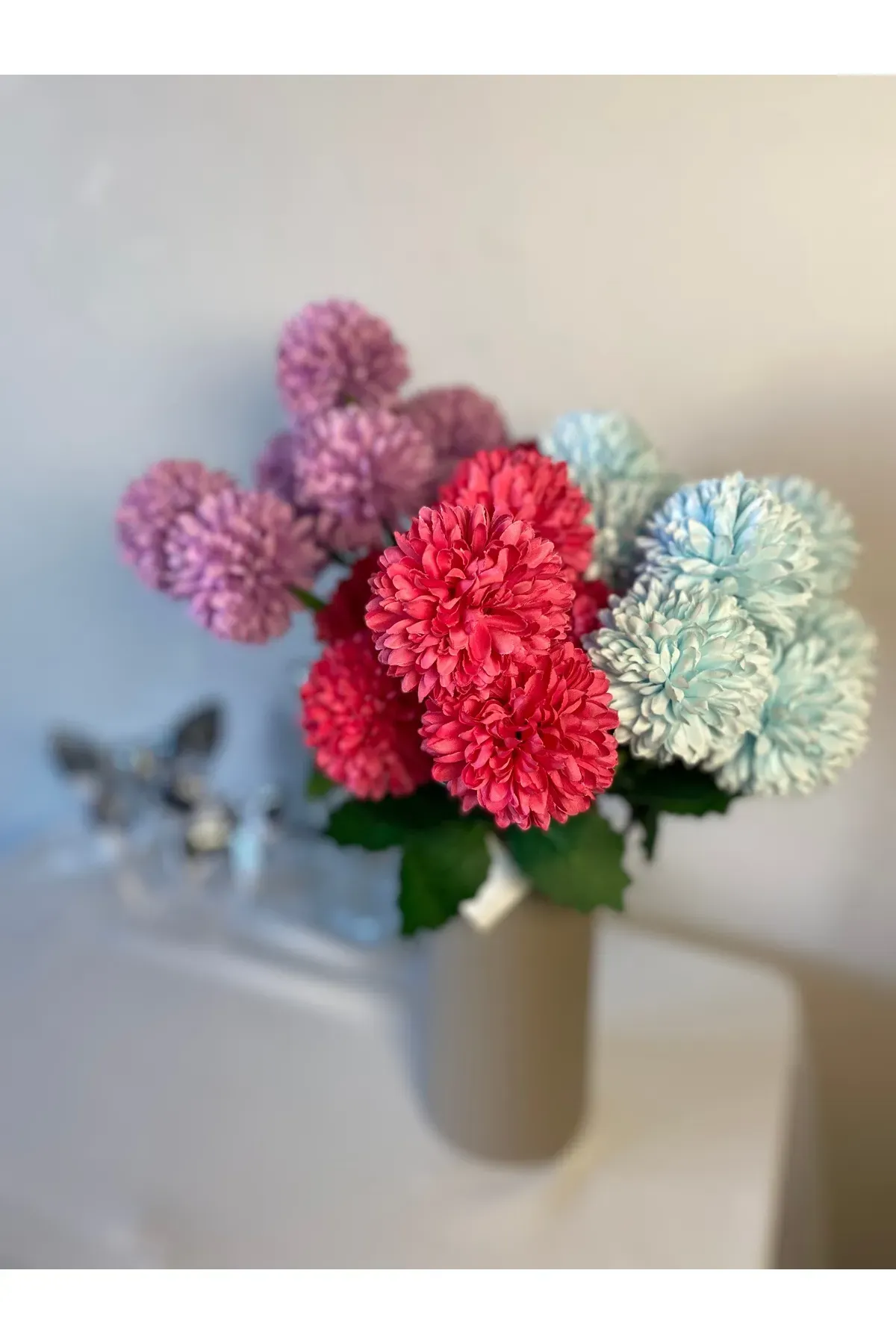 'Renkli Kasımpatı(Krizantem) Buketi
